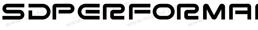sdperformance Regular字体转换
